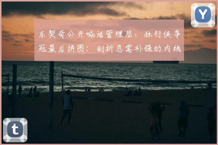 东契奇公开喊话管理层,独行侠争冠最后拼图:剖析急需补强的内线人选与策略